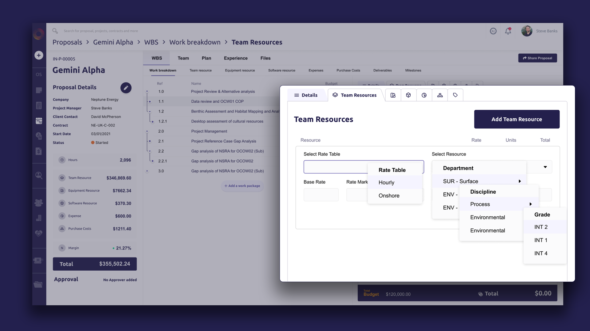 Using contract rates - Proteus Project Software